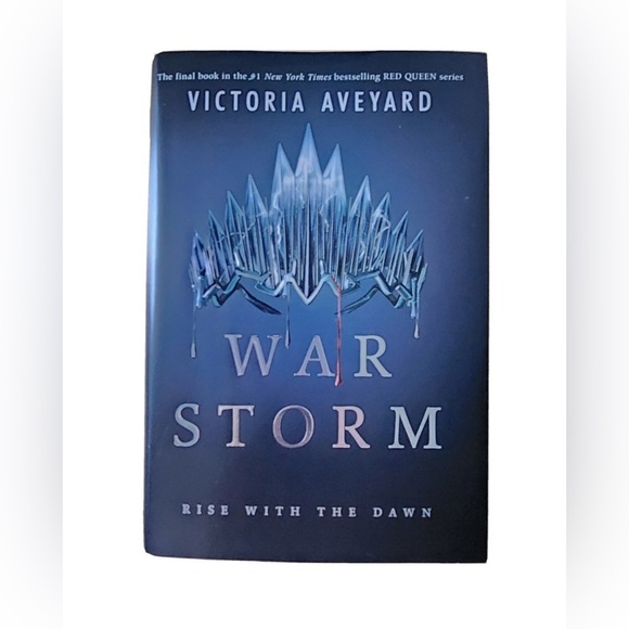 Victoria Aveyard Other - War Storm Book - Black Cover